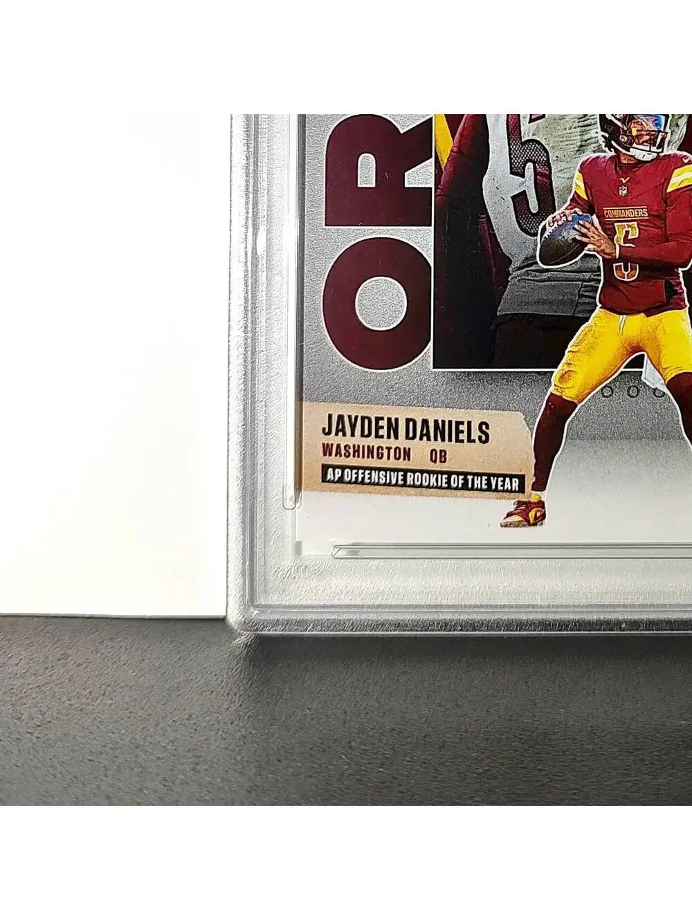 Jayden Daniels 2024 Panini NFL AP Offensive Rookie of the Year Commanders PSA 10